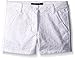 Nautica Girls' Woven Eyelet Short with Rolled Cuff