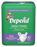 Depend Undergarment, Extra Absorbent with Velcro USA Tabbed Straps, up to 65 waist, case of 60.