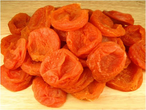 Whole Dried Apricots - Genuine California Blenheim 1 lb.