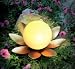 Garten & Freizeit : esotec Edelstahl Solar Leuchtblüte gelb