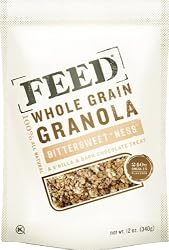 Feed Whole Grain Granola Bittersweet-Ness, 12-Ounce Bags (Pack of 6)