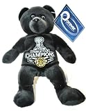 Boston Bruins Official NHL Stanley Cup Champion Team Black plush Stanley Cup Logo Embroitered Teddy Bear