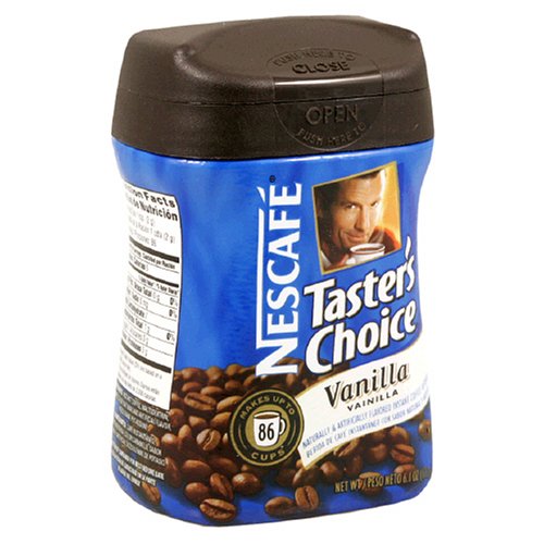 Nescafe Tasters Choice, Vanilla, 6.1-Ounce Canisters (Pack of 3)