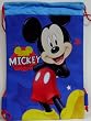 Casual Mickey and Friends Drawstring Blue Bag + Stickers