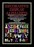 Decorative Display Alphabets (Dover Pictorial Archive Series)