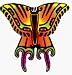 Mayan Butterfly Auto Glass Sticker