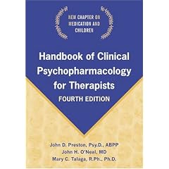 Handbook of Clinical Psychopharmacology for Therapists