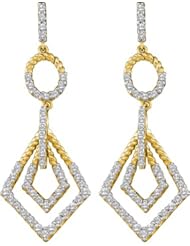 1.00CTW DIAMOND LADIES EARRINGS