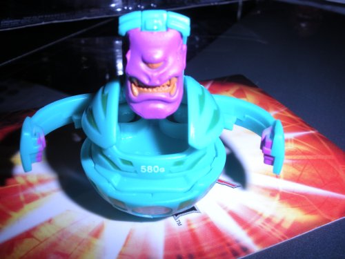 Childrens Toyshop  Toys : Bakugan Single LOOSE Figure Zephyroz CYCLOID Green - 580G