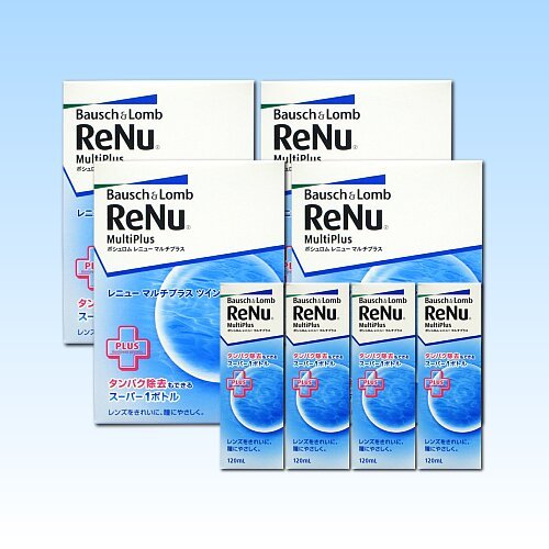 【送料無料】　レニュー マルチプラス ３５５mL×８本、１２０mL×４本セット　