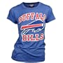 Buffalo Bills Women's Retro Vintage T-Shirt (Liberty, X-Large)