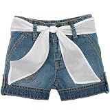 The Children's Place Big-Girls Sash Denim Shorts