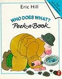 Who does what? peek-a-book