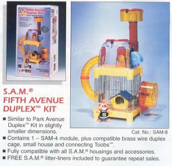 S A M 5th Avenue Duplex Small Unit w Cage