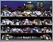 Motorsport Mini-Poster und Kunststoff-Rahmen - Koolart, Knight Riders (b) (50 x 40cm)