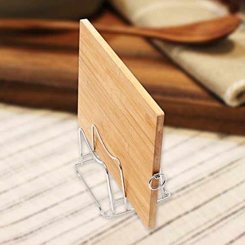 Chrome Lids Rack,Kitchen 3 Blocks Lids &amp; Cutting Board Organizer by LivingAid