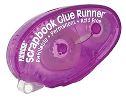 Pioneer Double Sided Refillable Memory Book Glue Runner