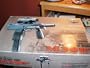 AIRSOFT BB PELLET GUN WITH LASER POINTER AND GUNSIGHT