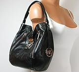 IMAGE OF MICHAEL Michael Kors Jenna Medium Shoulder (Black)