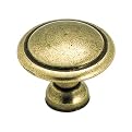 Amerock Traditional Classics Knobs 4-pk. - Light Brass