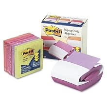 Post-it Pop-up Notes Dispenser with 6-pack of Post-it(R) Pop-up Notes, 3 x 3 Inch (PRO330-FE-O)
