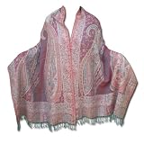 Handmade Self Printed Colorful Cotton Stole Women's Wear From India (Free Shipping) stle0014r