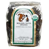 Bergin Nut Company Organic Medjool Dates, 14-Ounce Bags (Pack of 2)