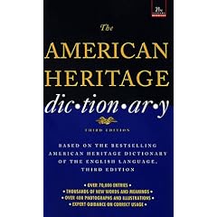 The American Heritage Dictionary
