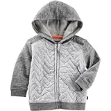 OSHKOSH(オシュコシュ) キルトフード カラー アウターパーカー 6ヶ月【並行輸入】