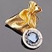Gadgets™ Blue Crystal Diamond Folding Purse Hanger, Purse Hook, Handbag Hook, Handbag Hanger