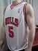 CHICAGO BULLS NBA NOCIONI #5 HOME BASKETBALL JERSEY SHIRT