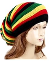 Reggae Baggie Beanie Hat Rasta Colors