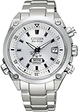 CITIZEN (シチズン) 腕時計 ATTESA アテッサ Eco-Drive エコ・ドライブ 電波時計 NEO-ACTIVE Day&Date ATD53-2942 メンズ