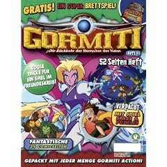Gormiti Magazin - Ausgabe 4 mit Mini Roller Game
