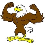 Fighting Eagle Temporary Tattoos