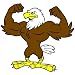 Fighting Eagle Temporary Tattoos