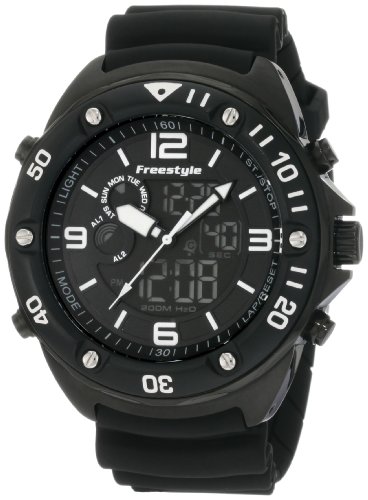 Freestyle Men s FS85008 Precision 2 0 Classic Dive Ana-Dig Dual Time WatchB005JRANAQ