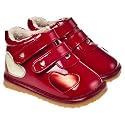 Little Blue Lamb - Chaussures bébé sifflantes encouragent premiers pas - Fille - Rouge - Taille 20