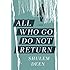 All Who Go Do Not Return: A Memoir