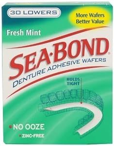 Sea-bond Fresh Mint Lowers, 30 Count