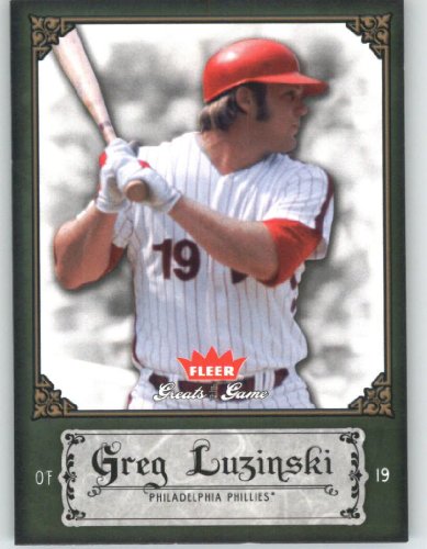 2006 Fleer Greats of the Game #46 Greg Luzinski - Philadelphia Phillies (Baseball Cards)