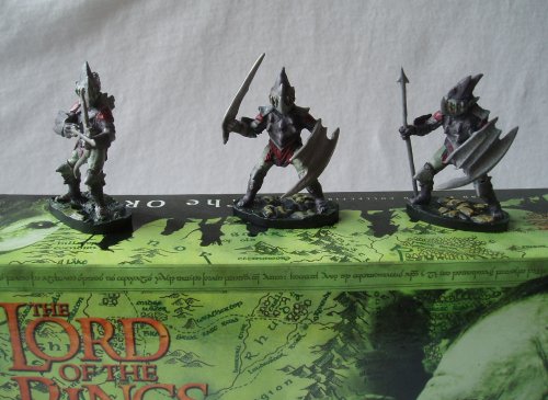 Childrens Toyshop  Toys : Britians The Lord Of The Rings - The Fellowship Of The Rings - The Orcs  3 Pieces set