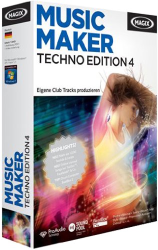 MAGIX Music Maker Techno Edition 4
