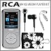 RCA M4102 2 GB Digital Media Player/FM Radio with Voice Recording in Silver + Accessory Kit
