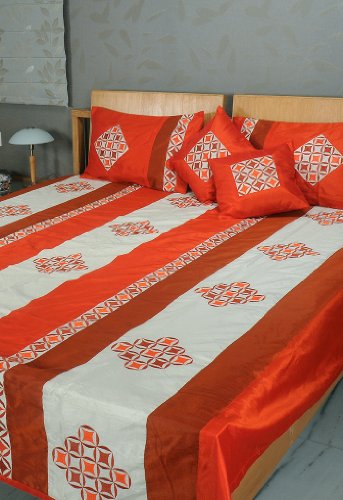 Imagen 2 de Colcha Matrimonial con fundas de almohadas y fundas de cojines Tamaño 92 x 108 pulgadas