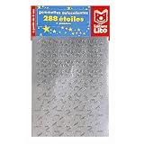 288 �toiles gommettes argent autocollantes 4planchespar Lito