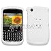 BLACKBERRY CURVE 8520 8530 WHITE SOLID HARD CASE COVER