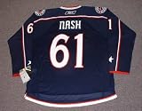 RICK NASH Columbus Blue Jackets REEBOK RBK Premier Home NHL Hockey Jersey