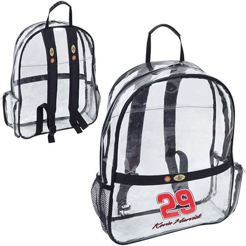 Buy Drivers Select Kevin Harvick Clear Backpack by Chase Authentics