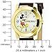 Disney Mickey Mouse Men's MCK622 Brown Strap Watch